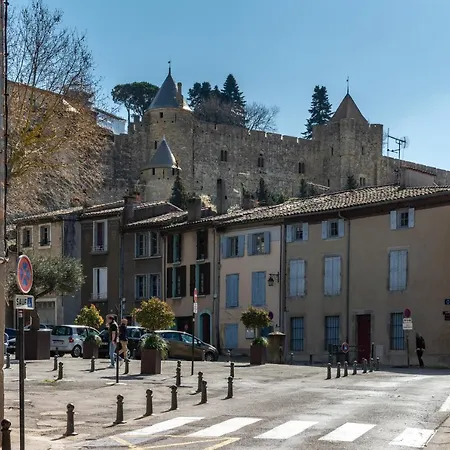 Les De Laure - O Lit Divin, Instant De Volupte, Balneo Sauna, Climatisation, Netflix, 160m De La Cite Medievale Lejlighed Carcassonne